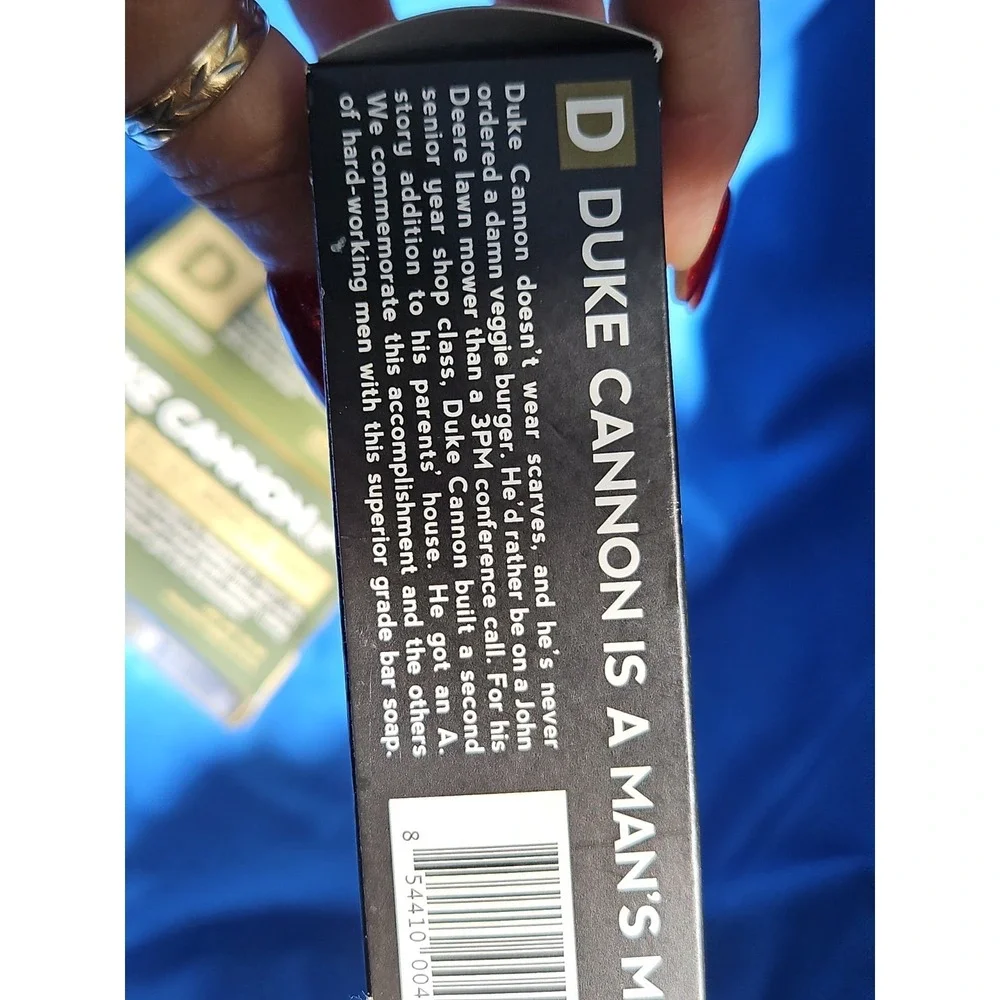 4 Duke Cannon Big Ass Brick Of Soap Bar SMELLS LIKE VICTORY & Accomplishment